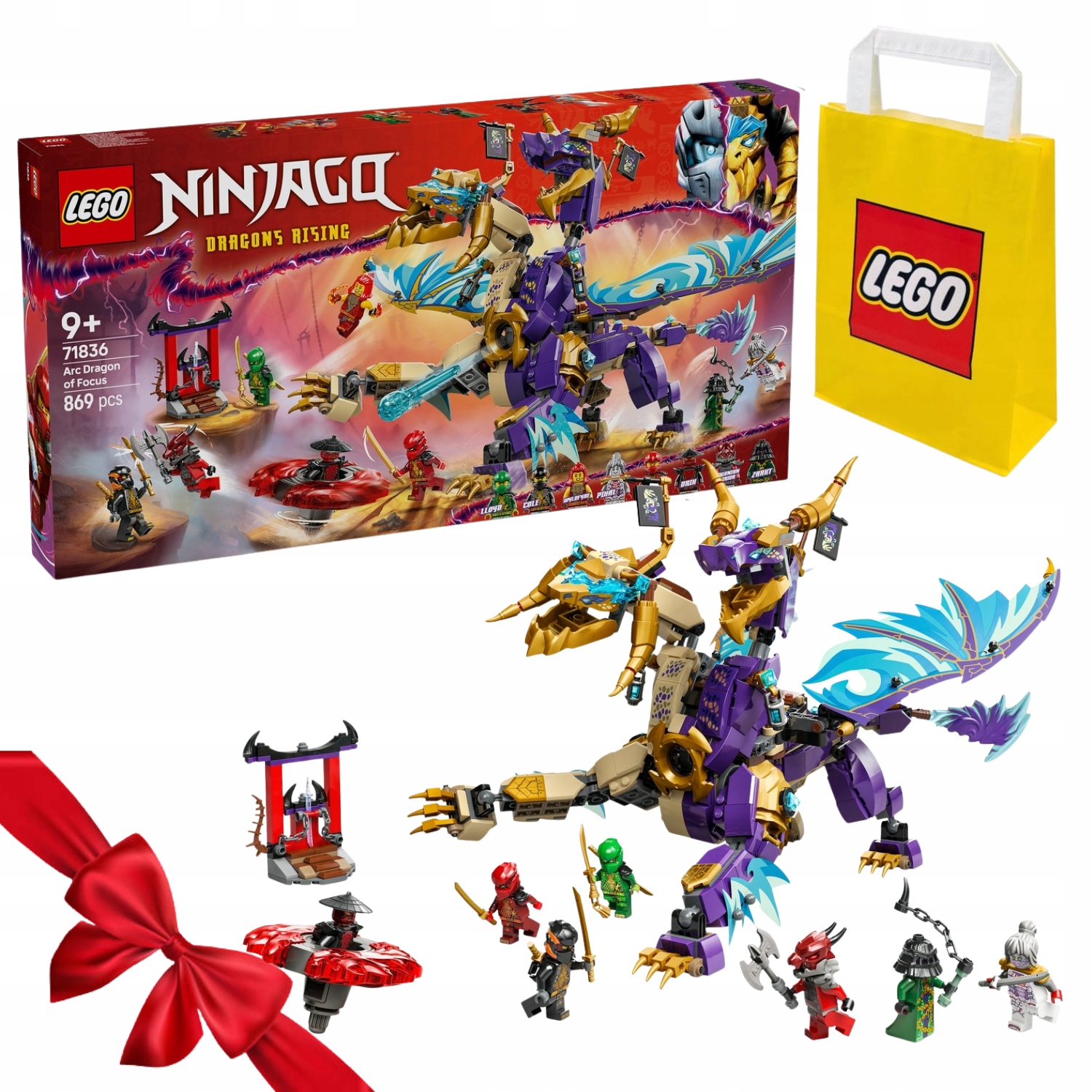 Zestaw Klocków Lego Ninjago 71836 Arcysmok Skupienia Na Święta