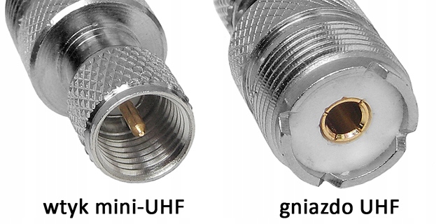 Adapter RF miniUHF/wt-UHF/UC1/gn 50Ohm Kod producenta 62378