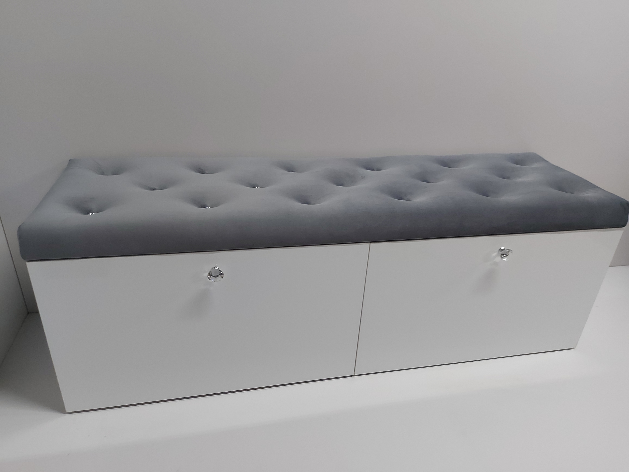 Szafka 110cm dwa Fronty Siedzisko Tapicerowane Marka inna