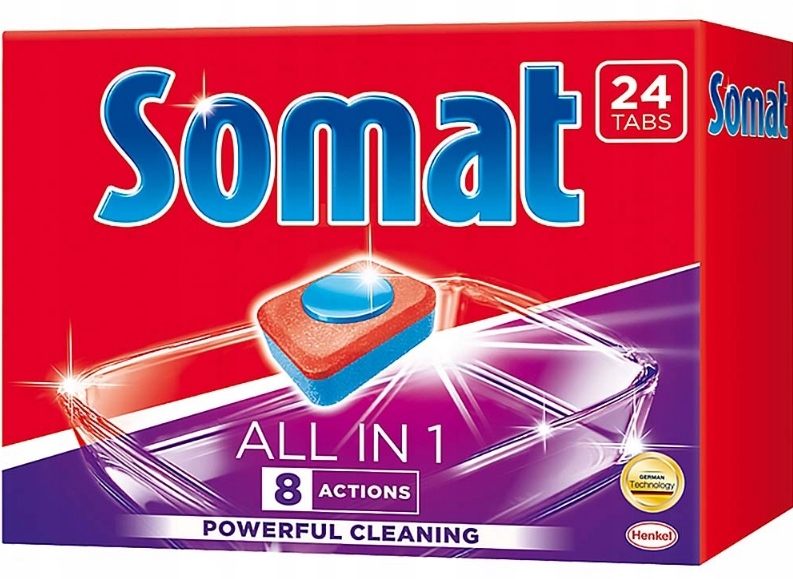 Levně Somat All in One 8 Actions Tablety do myčky, 80 kusů
