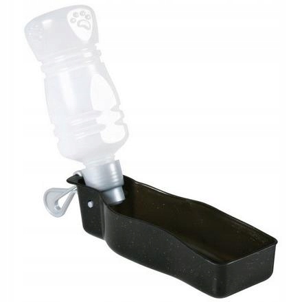 

Trixie Butelka z miską do picia 700ml czarna psy