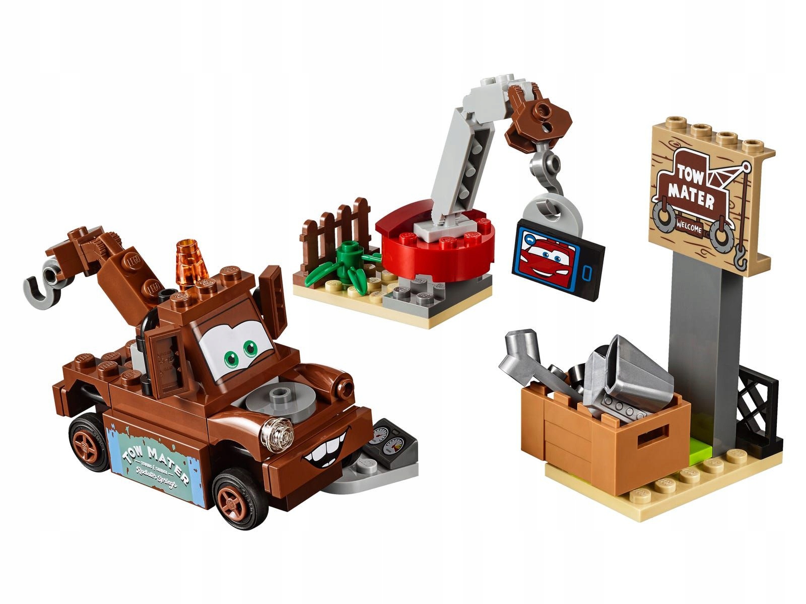 LEGO Auta 3 - 10733 Składowisko u Złomka - Nowe Marka LEGO