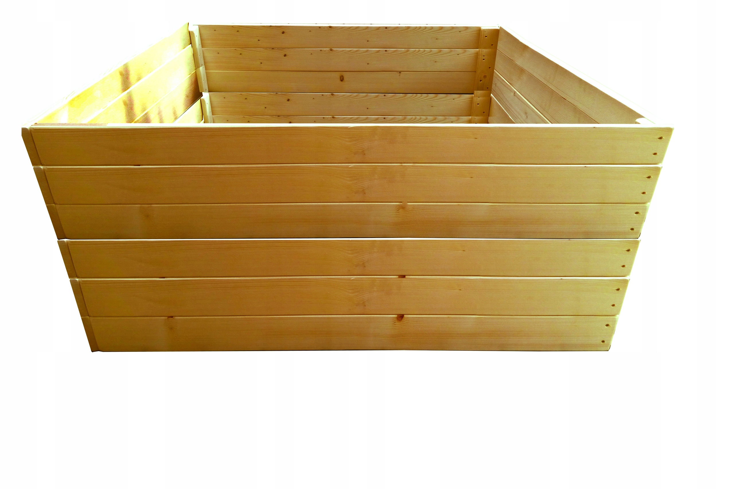 Zeleninový Záhon Bylinkový Záhon Pařeniště Květináč Dřevěná Truhla 120x80 Výška 60 cm