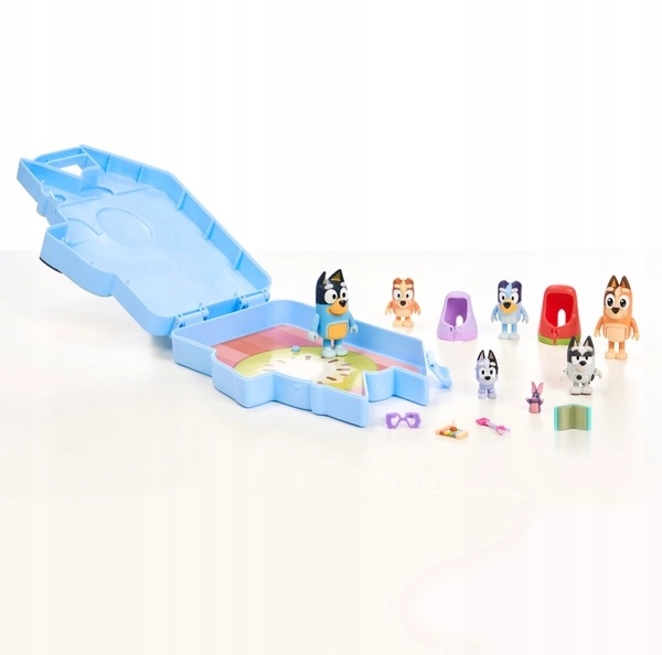 MOOSE BLUEY PRZENOŚNA WALIZKA Z FIGURKAMI Marka Moose Toys