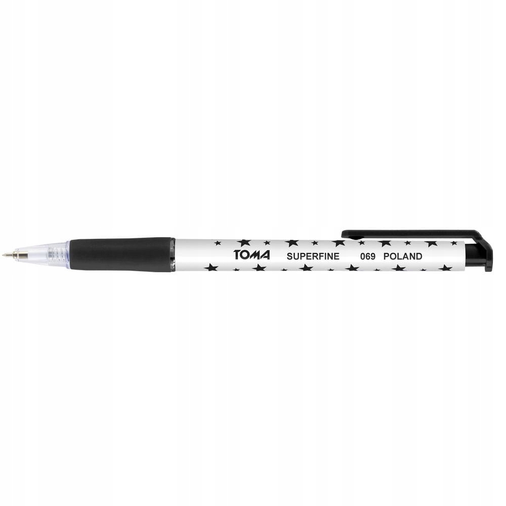 

Długopis automatyczny s-fine czarny toma 069-32
