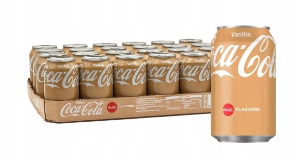 Levně Sycený nápoj Coca-Cola Vanilla 330 ml 24