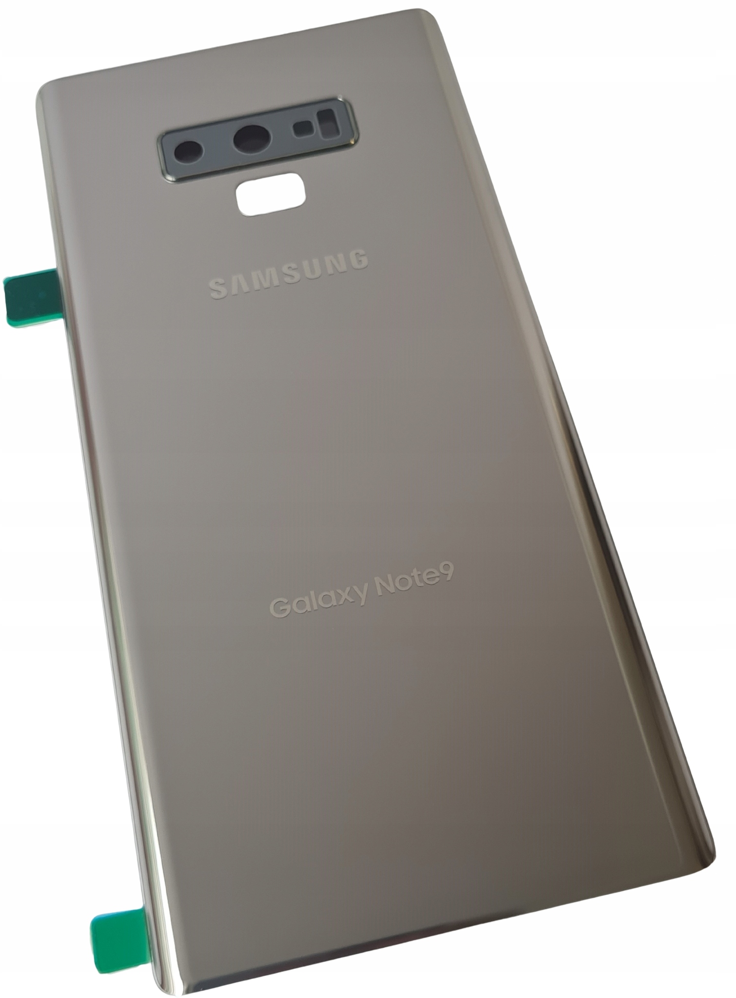 Org Klapka tył obudowa plecki oryginał do Samsung Galaxy Note 9, srebrna