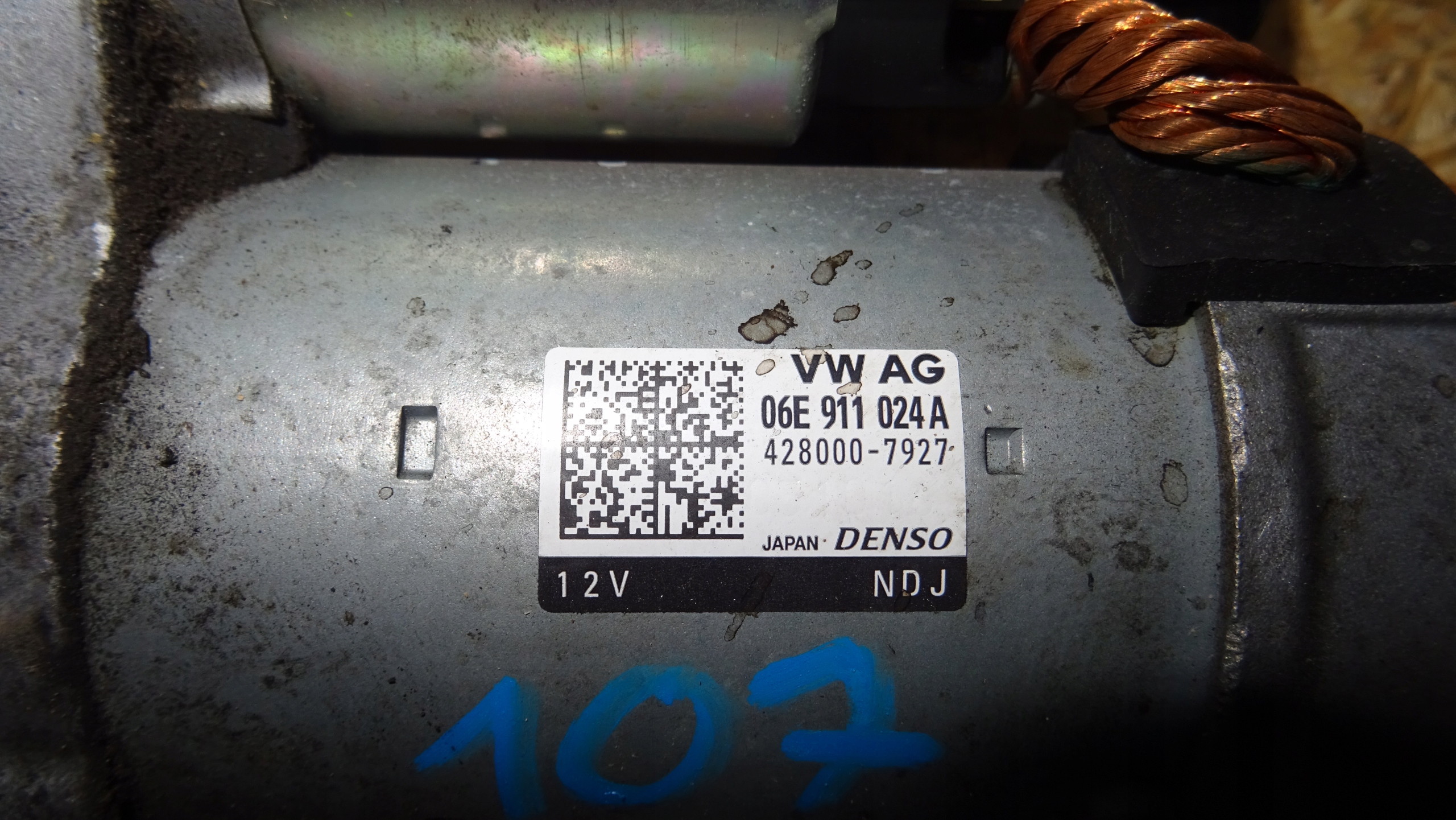 starter Audi OE 06E911024A NR 107