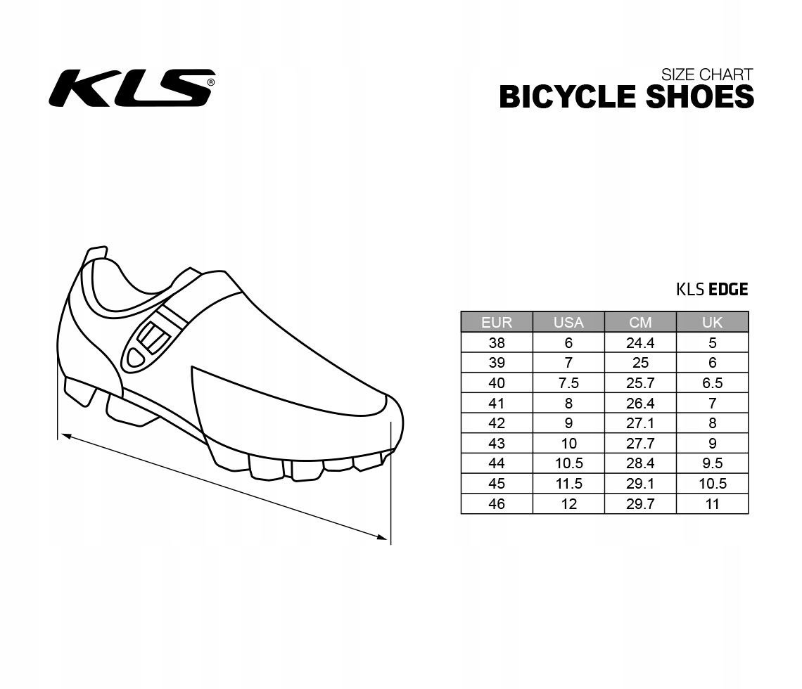 BUTY ROWEROWE KELLYS KLS EDGE ROZ 45 LIMONKOWE Płeć mężczyzna