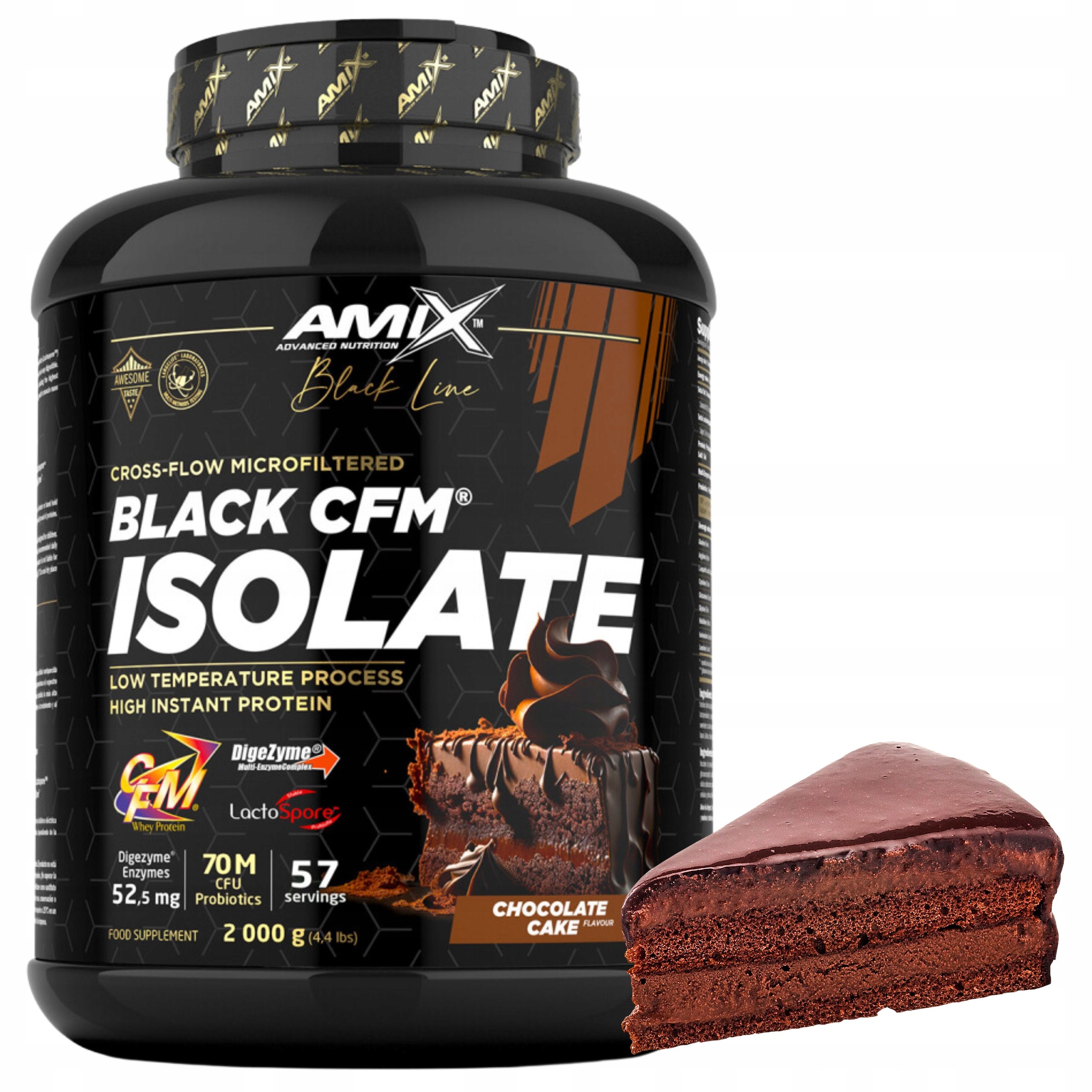 Whey Protein Whey izolát protein Wpi čokoládové sušenky Cfm Amix
