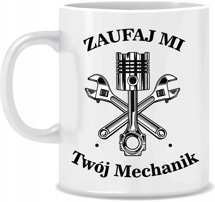 

Kubek Mechanik na prezent 330ml + kartonik