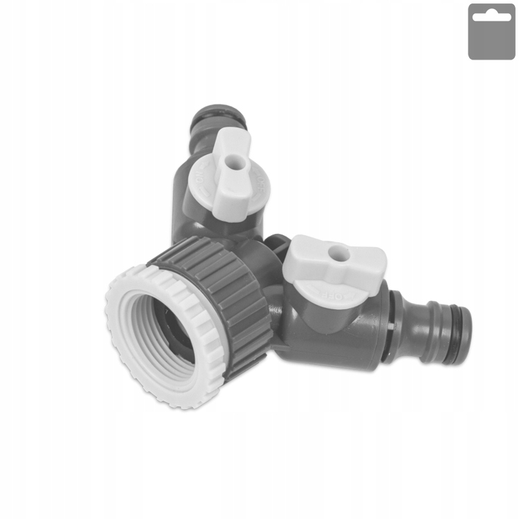

Przyłącze na kran Aqua Line Gw 1"/ 3/4" 2 zawory