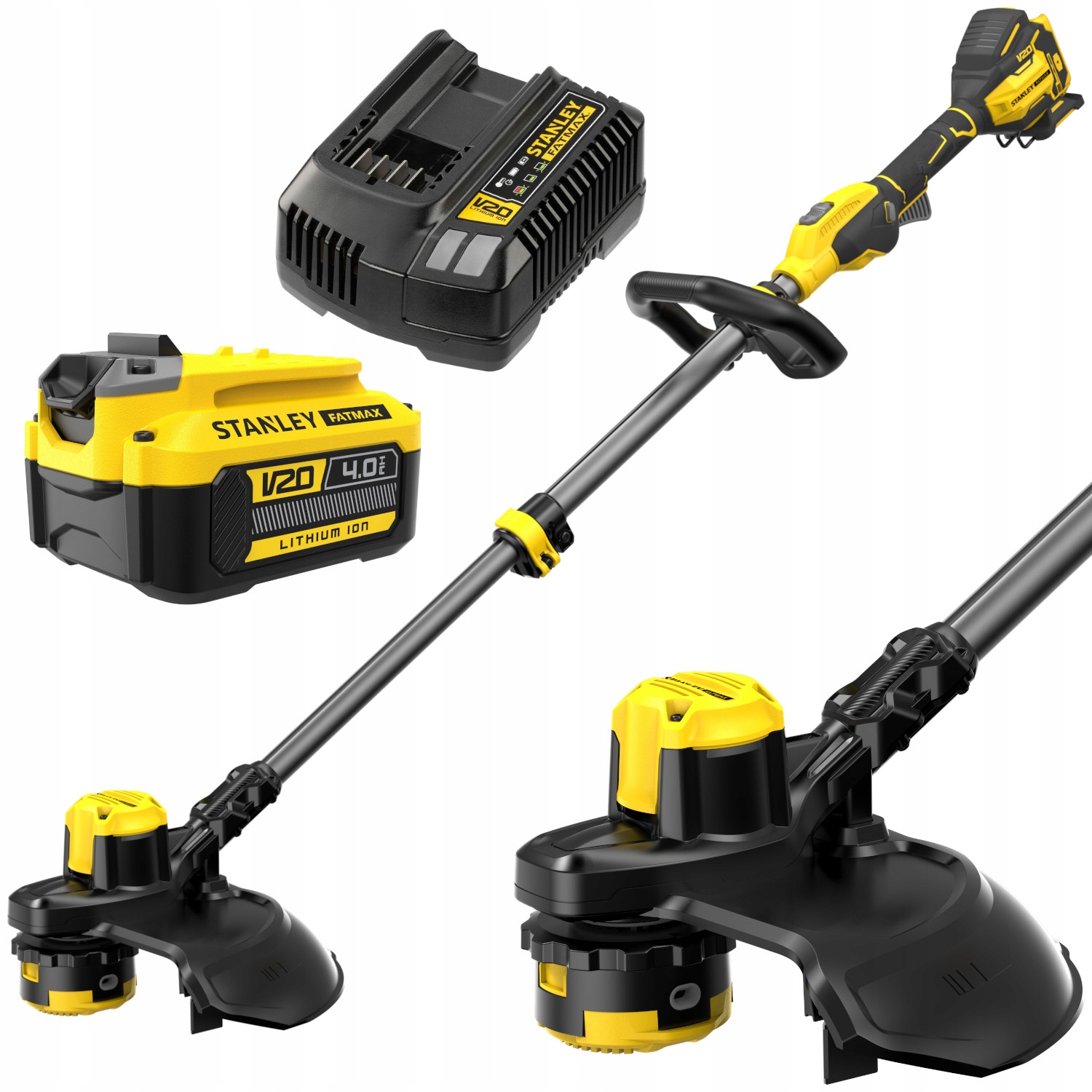 Stanley Podkaszarka akumulatorowa 18V 33cm V20 SFMCSTB933B Aku 4Ah Ład.