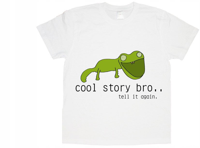 

Męska Koszulka Cool Story Bro Wzory Hit c3a