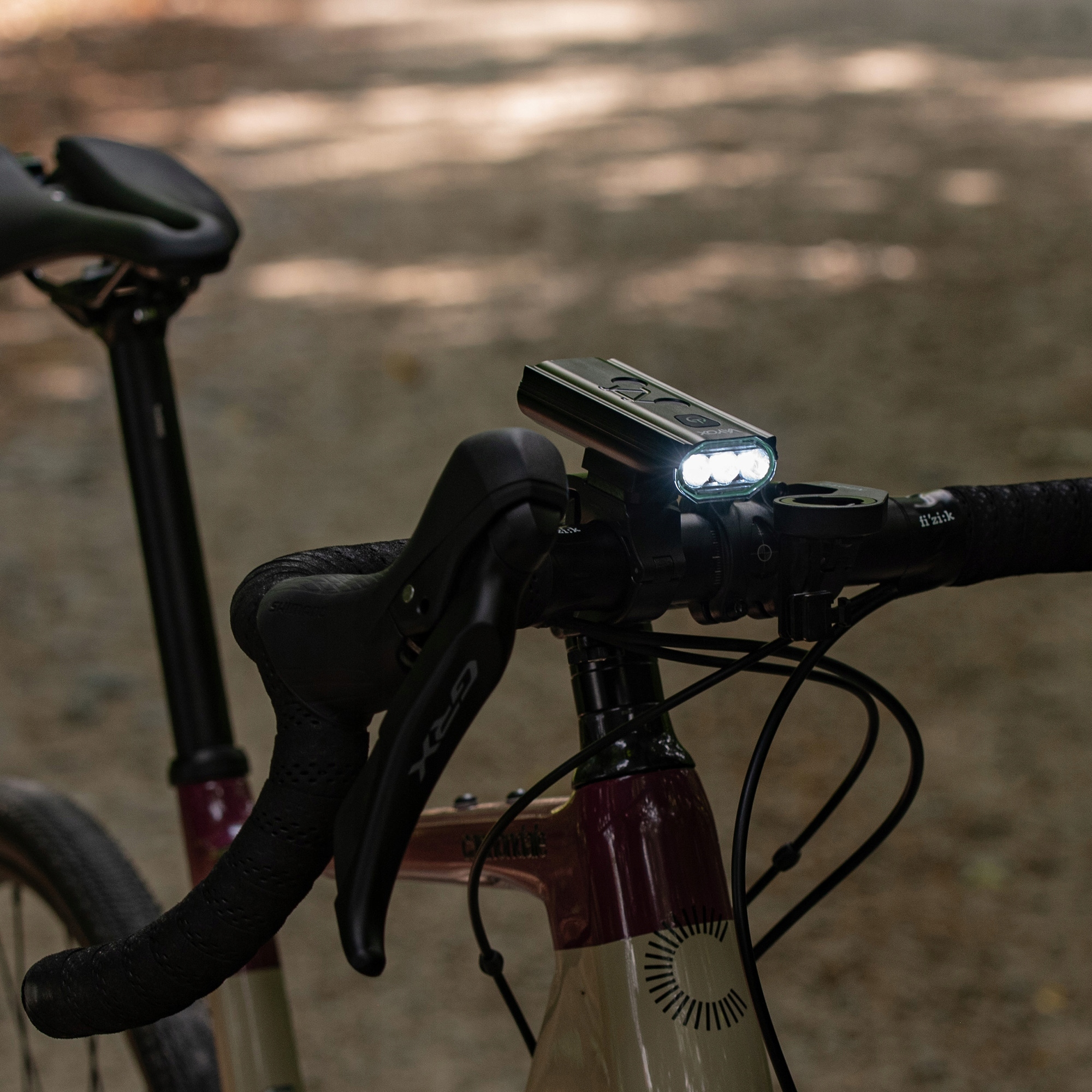 LAMPKA ROWEROWA PRZEDNIA LED ŚWIATŁO NA PRZÓD LAMPA POWERBANK USB C VAYOX Model VA0112