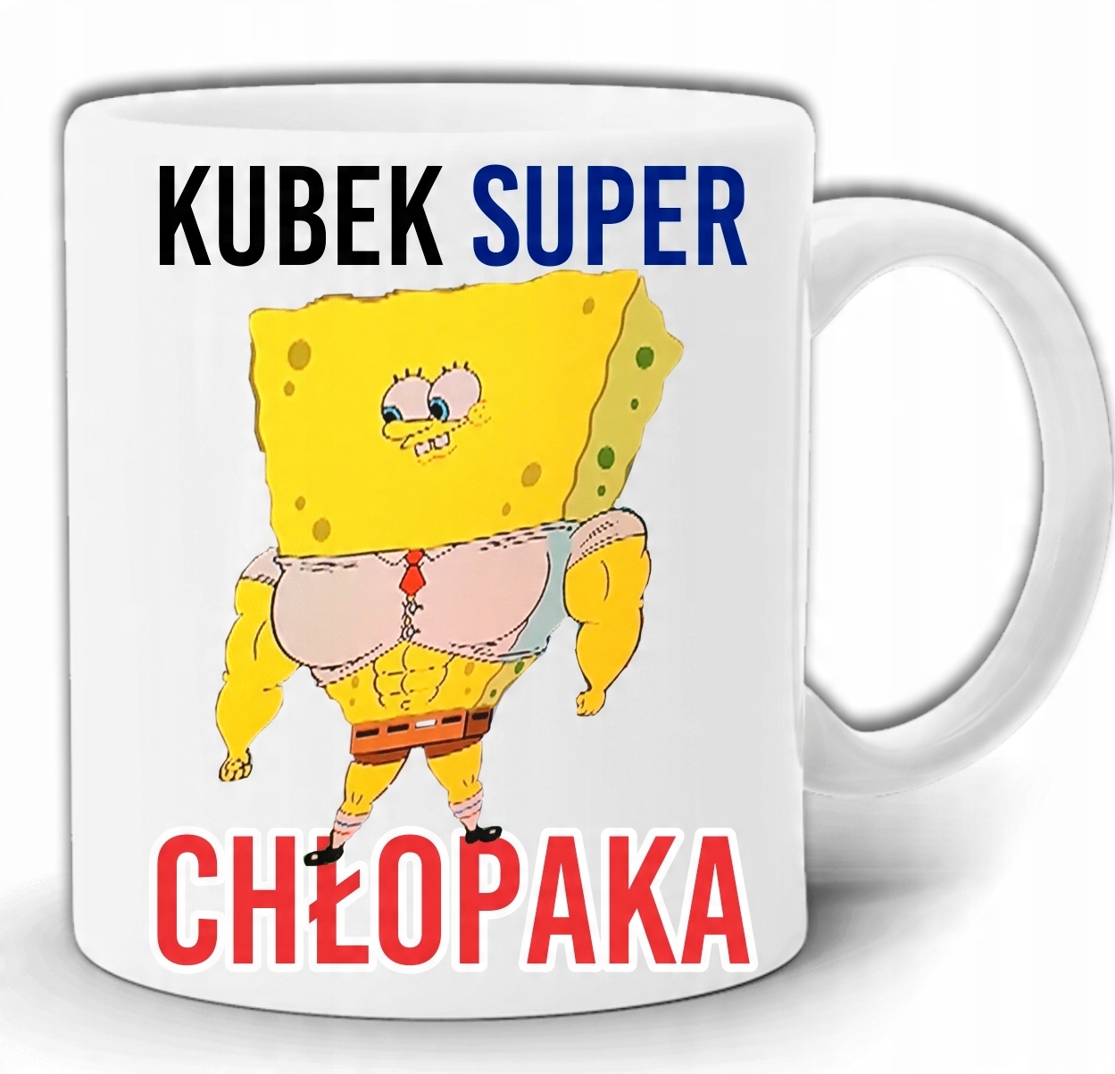 

Kubek Super Chłopaka Spongebob + Pudełko GW104