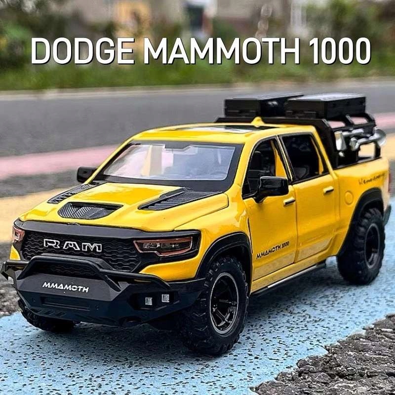 Dodge Ram Mammoth Pick-Up 1:32 otevírací dveře světla Led zvuk