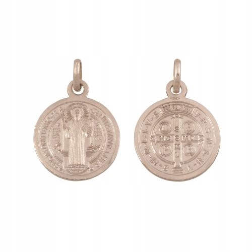 Medailon sv. Benedikta z bílého zlata – jedinečný dárek pro důležitou příležitost