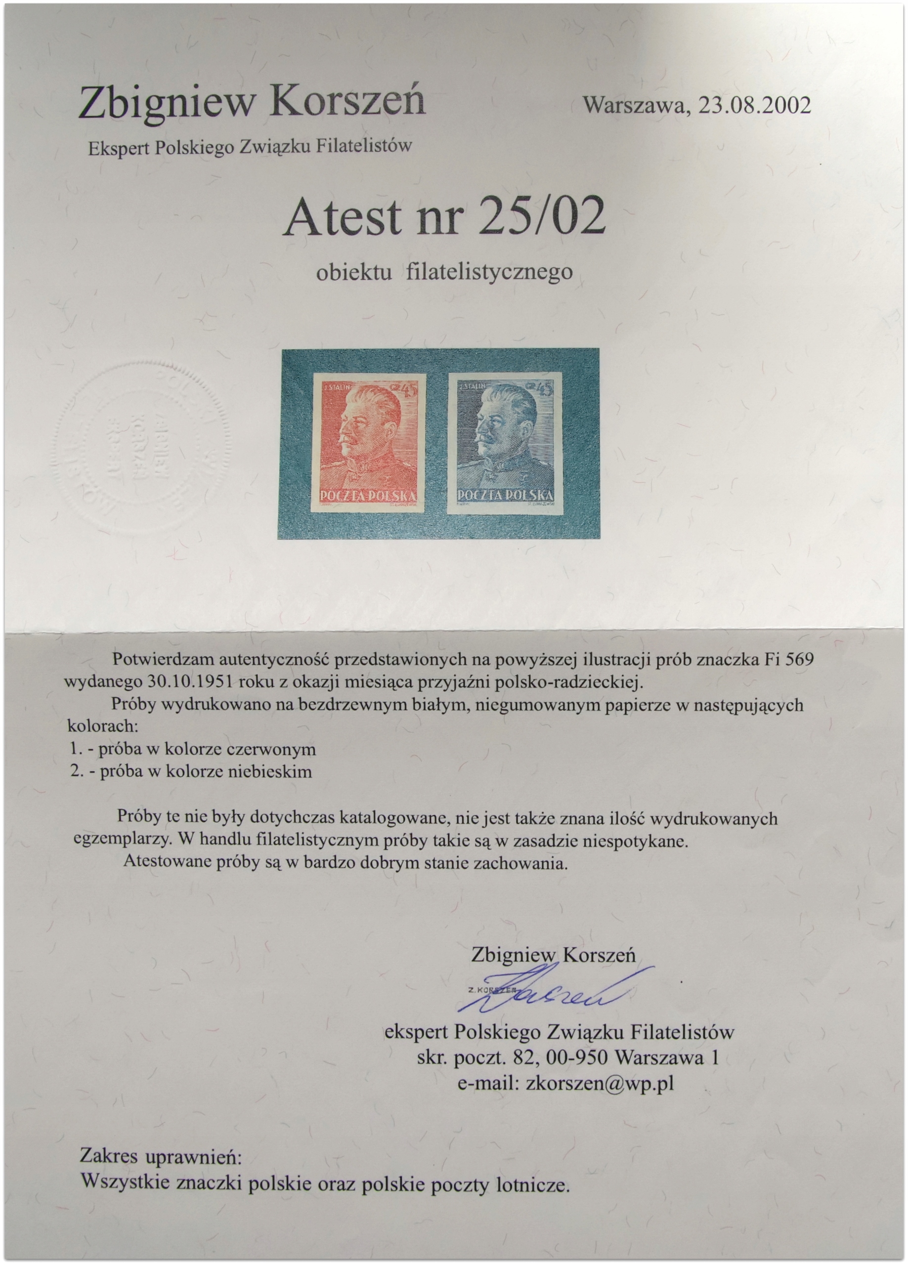 #Z#47. Fi.569 P1, P2, Stalin, Fotoatest