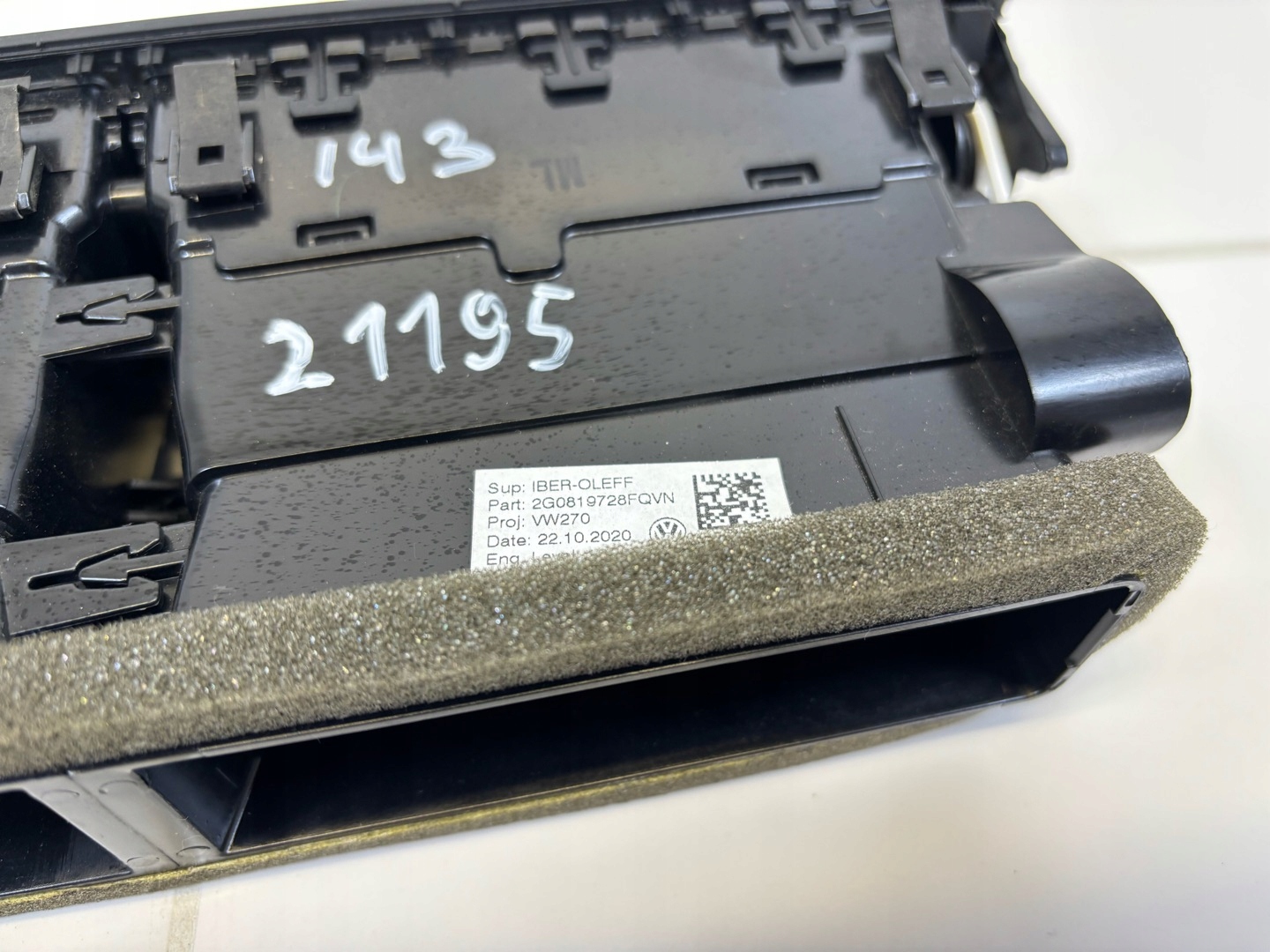 grid air conditioning devices central SEAT Leon 3 facelift 2018 2G0819728FQVN