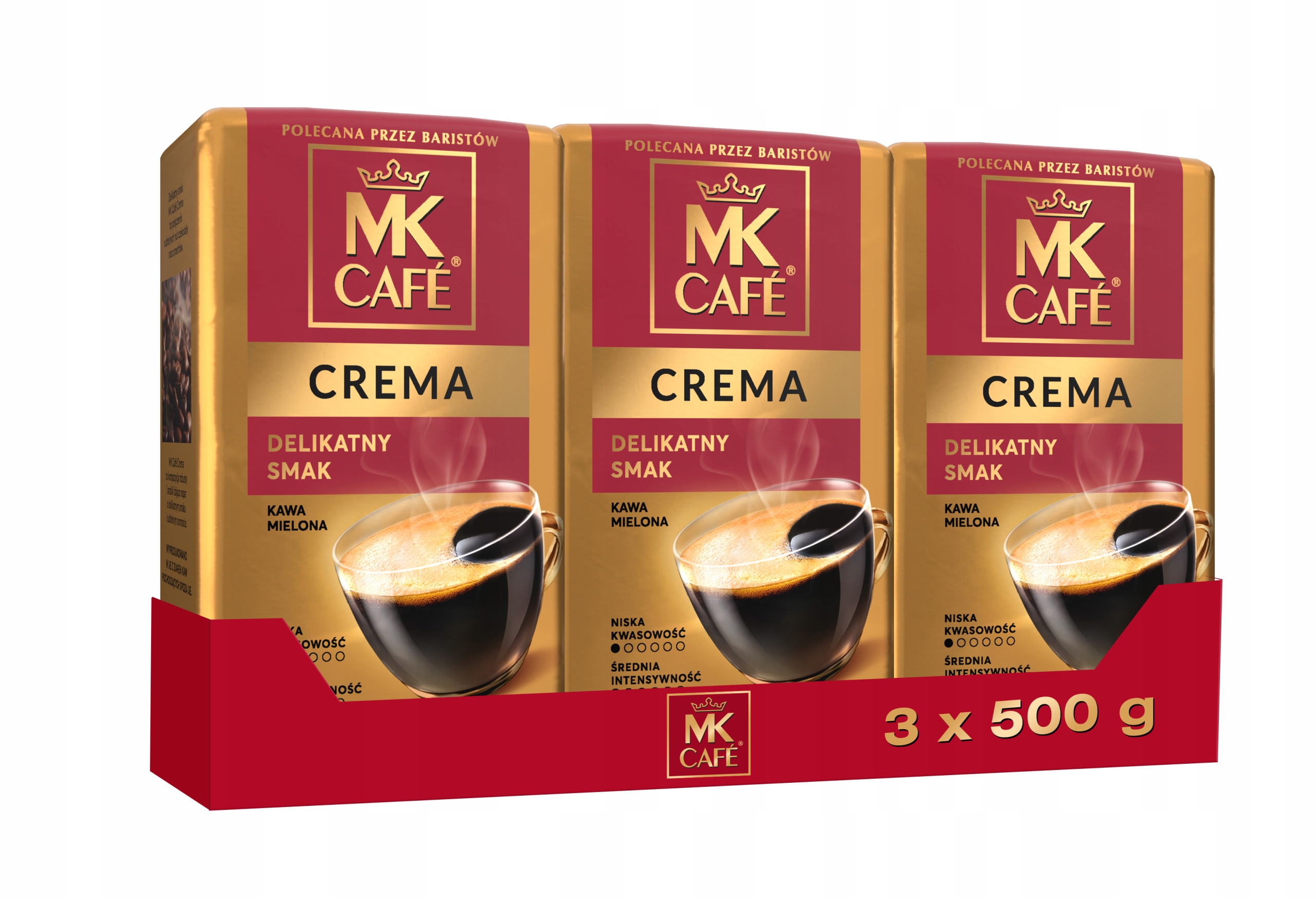 Kawa mielona Mk Cafe Crema 3x500g