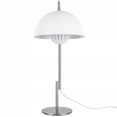 Biela lampa na stôl na učenie čítania do spálne Sphere Top