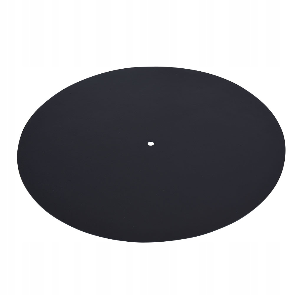 Antystatyczna Mata na Gramofon z Prawdziwej Skóry do Płyt Winylowych Slipmat 1.5mm