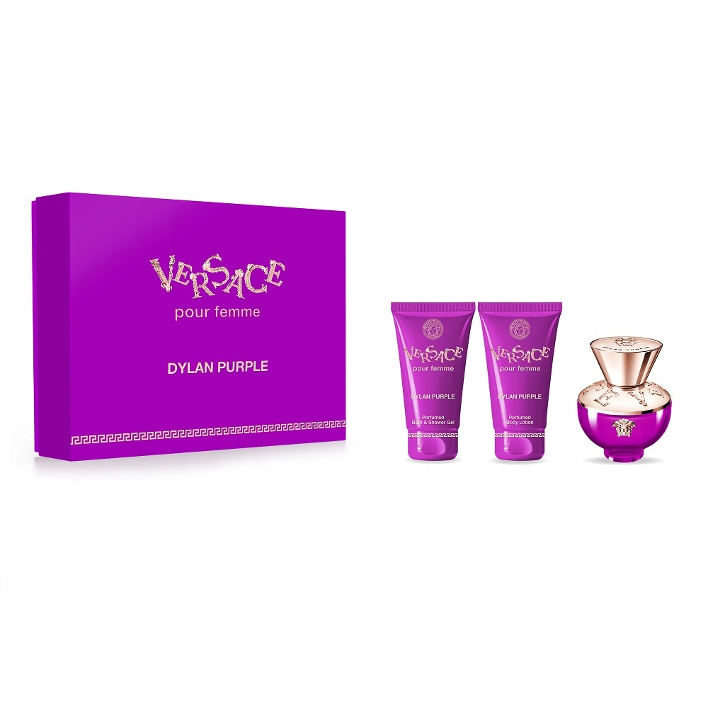 Versace Dylan Purple Pour Femme Edp 50 ml Sprchový Gel 50 ml Balzám