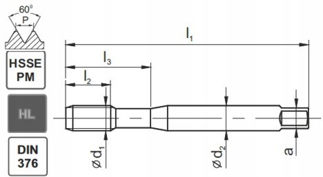GWINTOWNIK MASZYNOWY M8 MasterTAP - FANAR Kod producenta GWINTOWNIK M8 MasterTAP - FANAR
