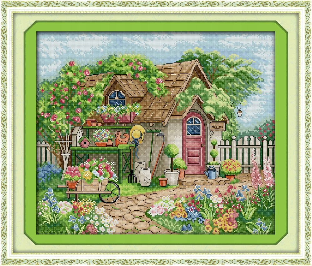 Kanva s potiskem sada (kanva, mulina)