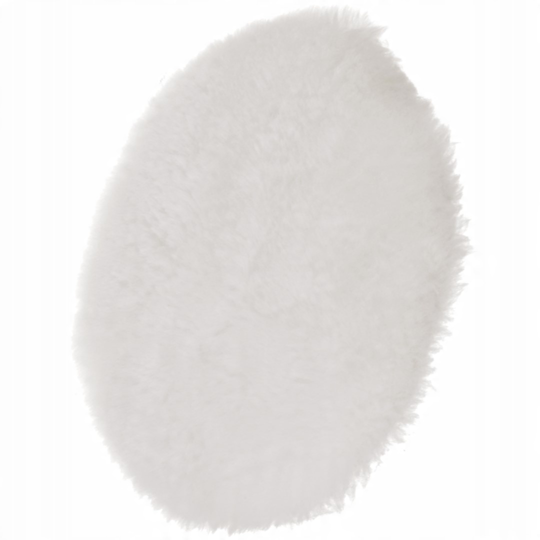 

Futro polerskie pad z włosiem na rzep 100mm tnące