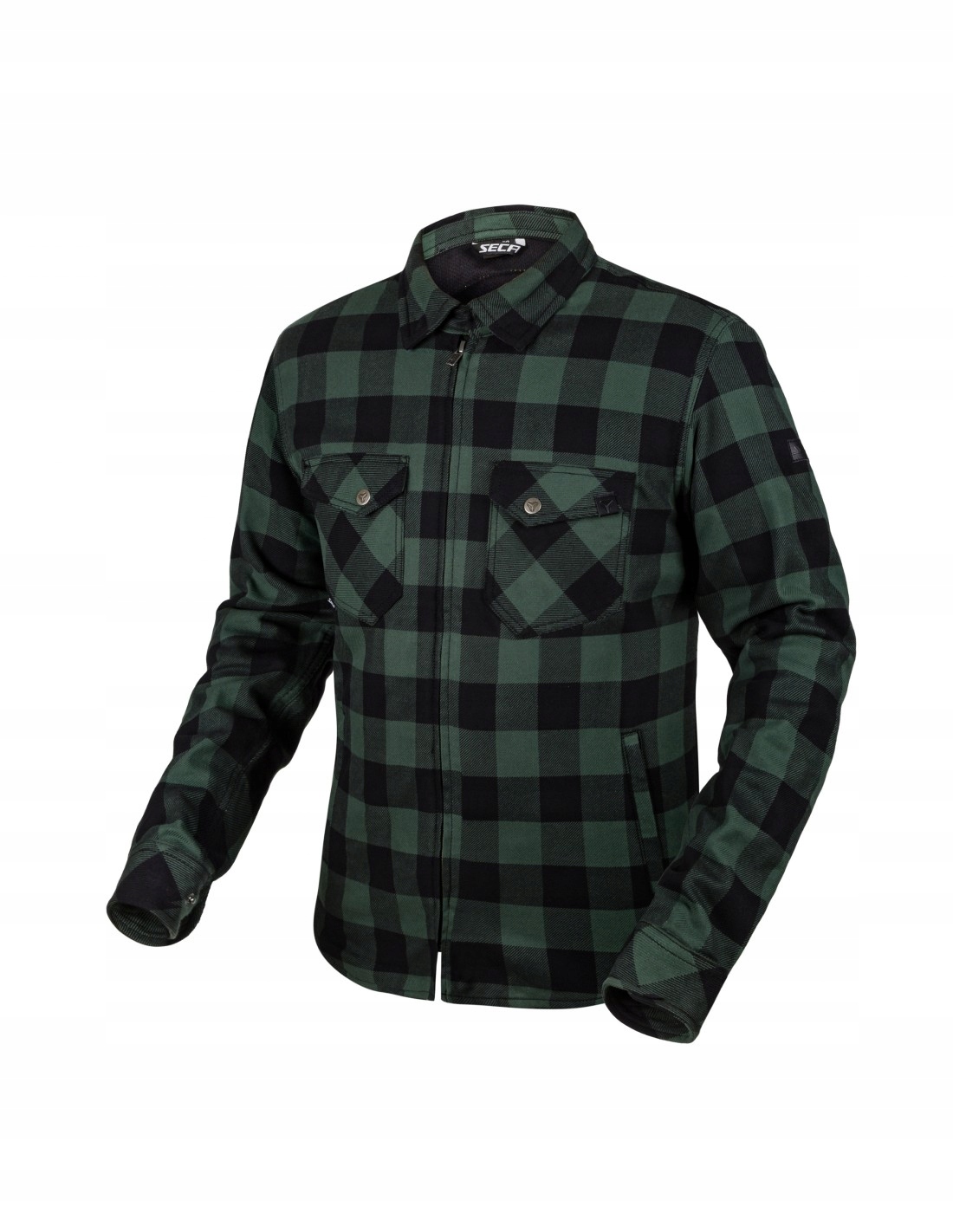 Motocyklová košeľa Seca Marshal II Green L