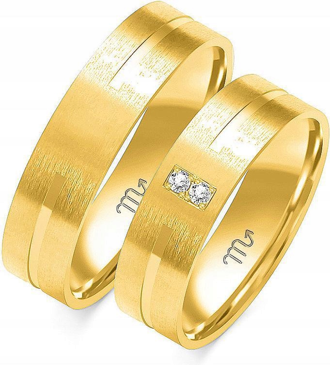 svatební ze zlata pro svatba 585, velikost 8 9 10, vkusná kolekce svatba