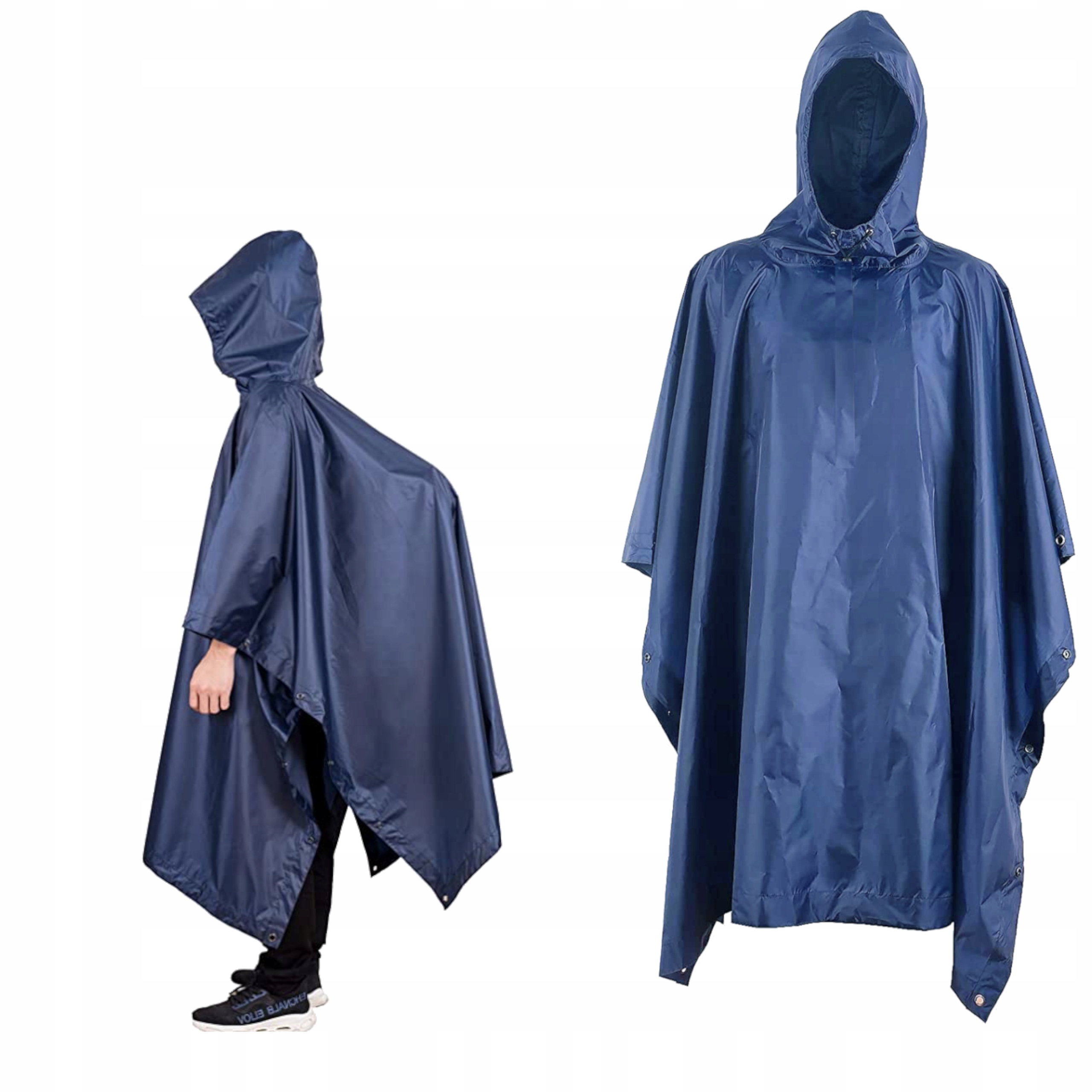 PŁASZCZ PRZECIWDESZCZOWY PELERYNA PONCZO + ETUI Marka inna