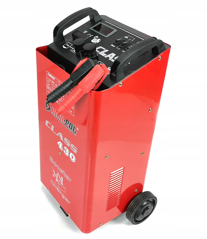 PROSTOWNIK Z ROZRUCHEM CLASS 430A LCD 12V 24V Weight with packaging 20 3 kg