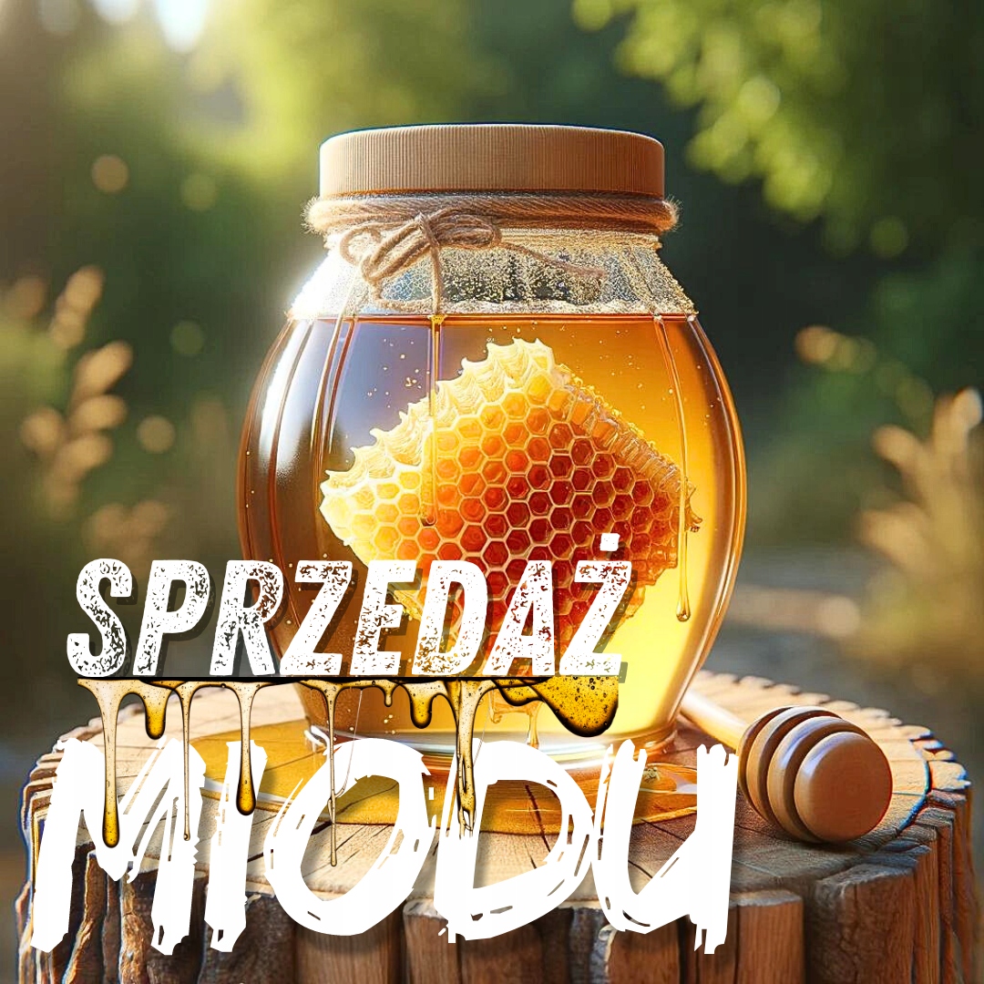 Trwały Baner Reklamowy Sprzedaż Miodu, miód 100x100cm Reklama, Plandeka Rodzaj gotowy