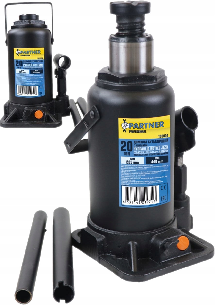 Podnośnik hydrauliczny słupkowy Udźwig 20T Lewarek