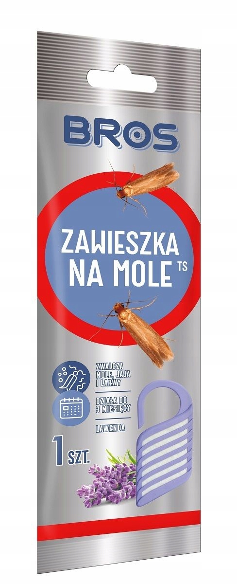 

Bros Zawieszka na mole lawendowa 1szt.