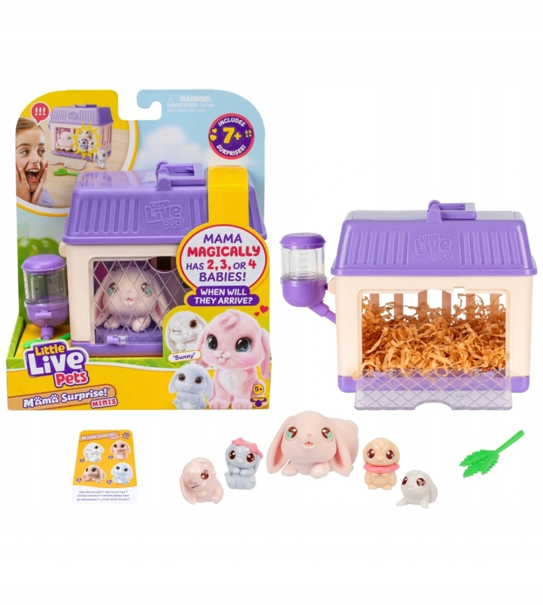 LittleGleeMonster CD・DVD15点セット※おまけ付き MOOSE TOYS LITTLE LIVE PETS MAMA SURPRISE KRÓLICZKI (630996266250