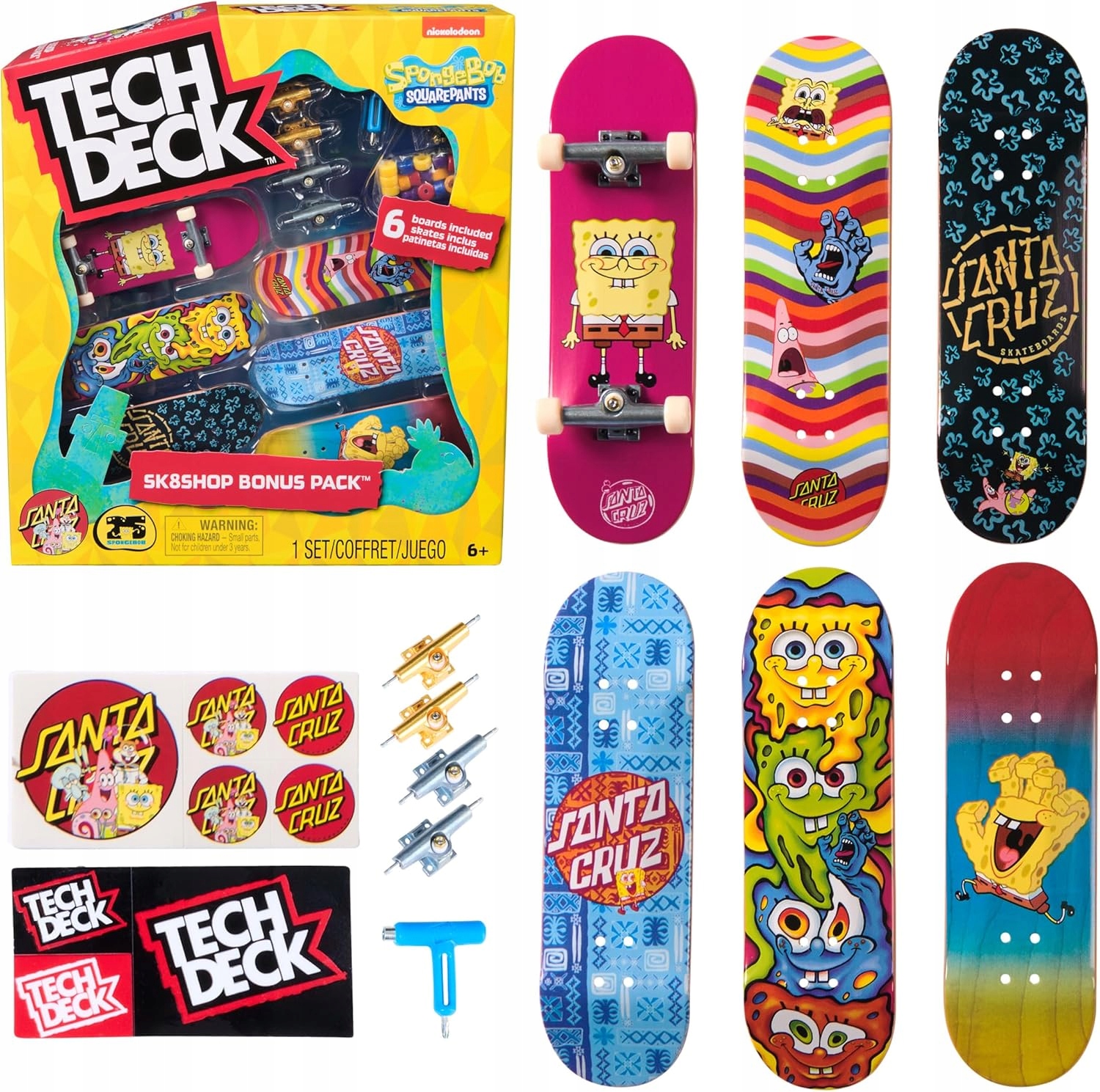 Tech Deck, zestaw bonusowy Fingerboard