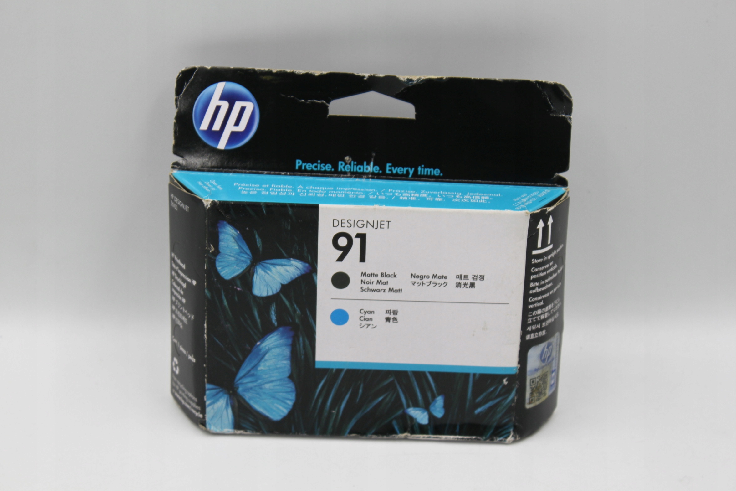Hp 91 C9460A hlavica matte čierna, cyan originál 16