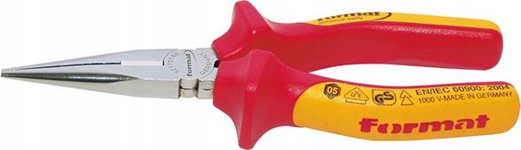 Půlkulaté (rádiové) štípací kleště DIN5236A Vde, rovné 160 mm Format