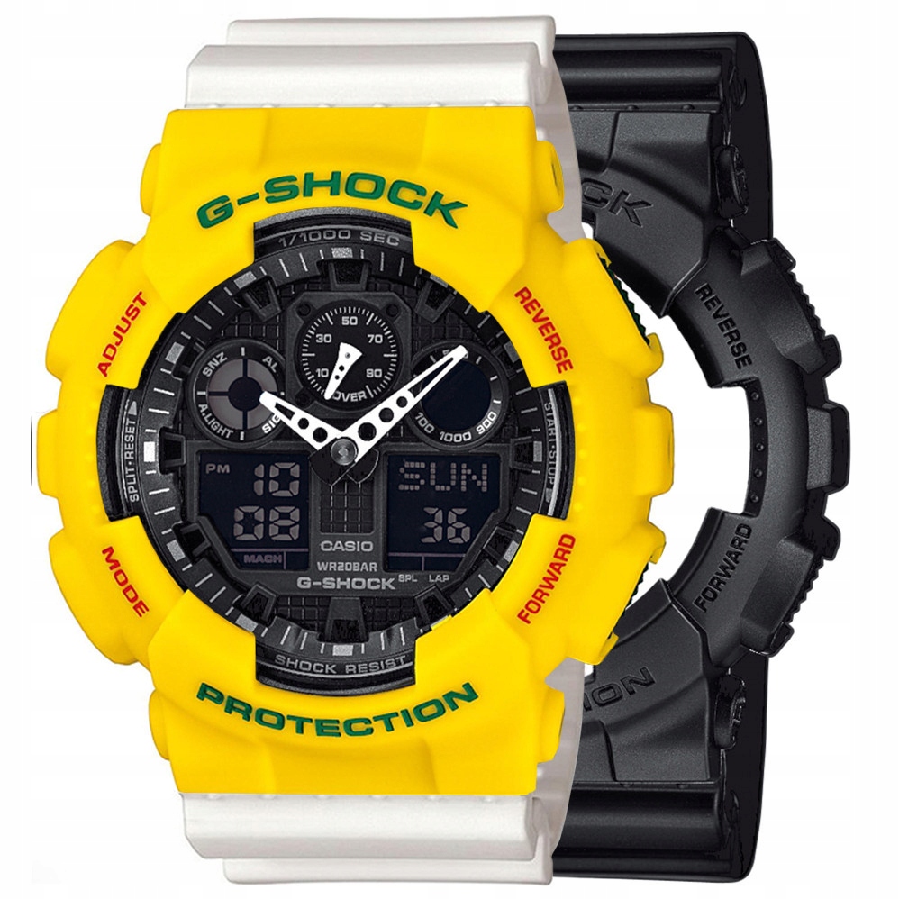 Hodinky Casio G-Shock Set GA-100-1A1ER Bezel 10414779 Řemínek 10366715 20