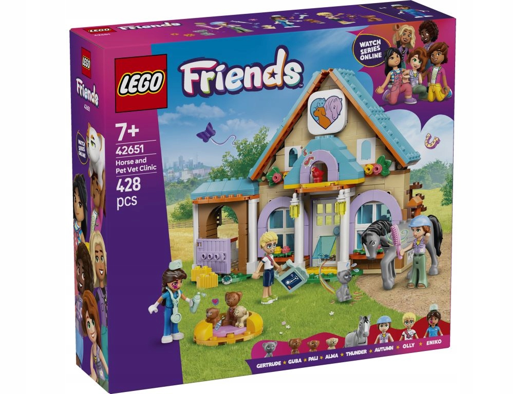 Lego 42651 Friends Kůň a léčebna pro zvířata