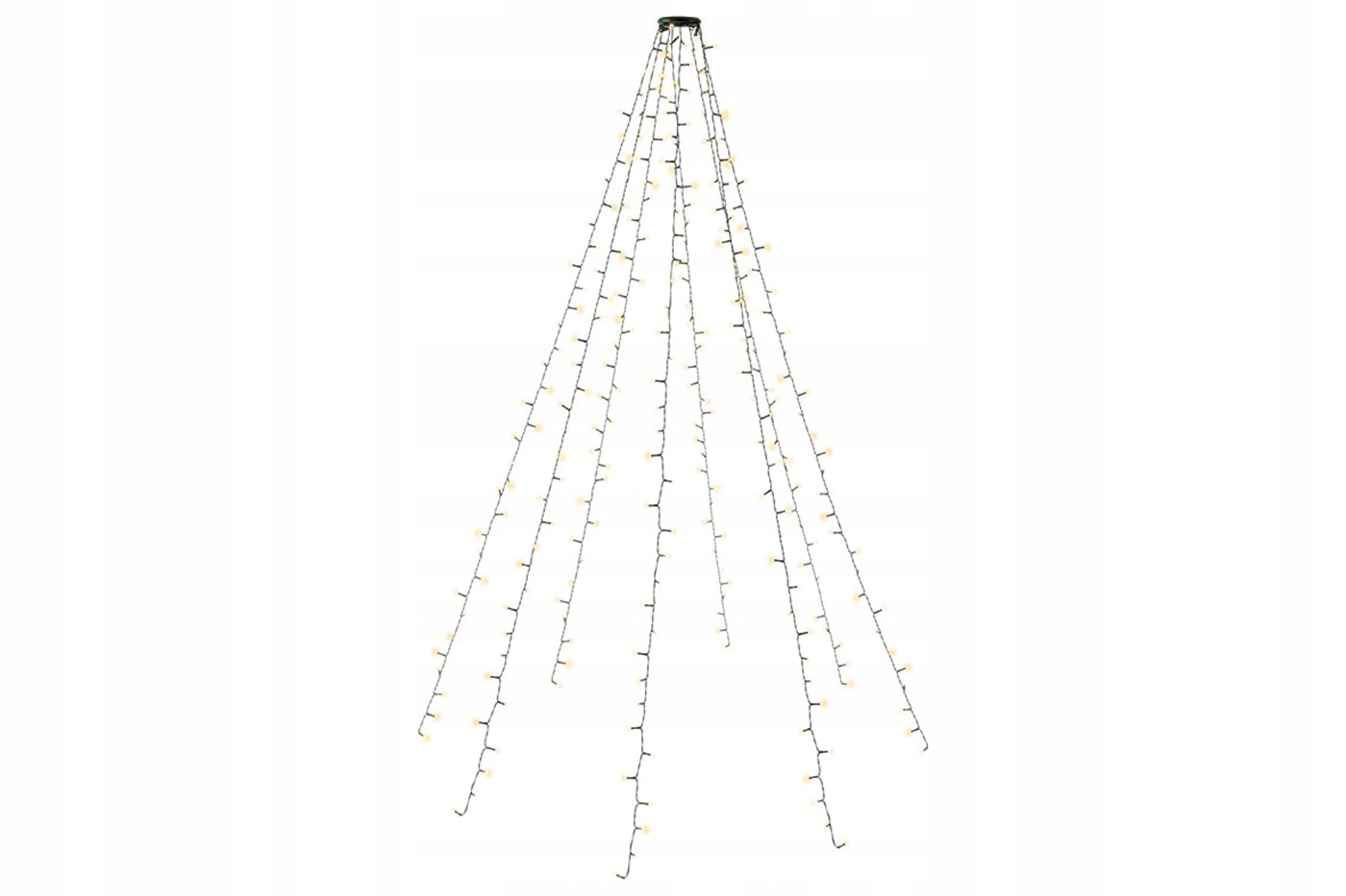 Goobay Led světelný řetěz na vánoční stromek, 280 Led, 8x 2m