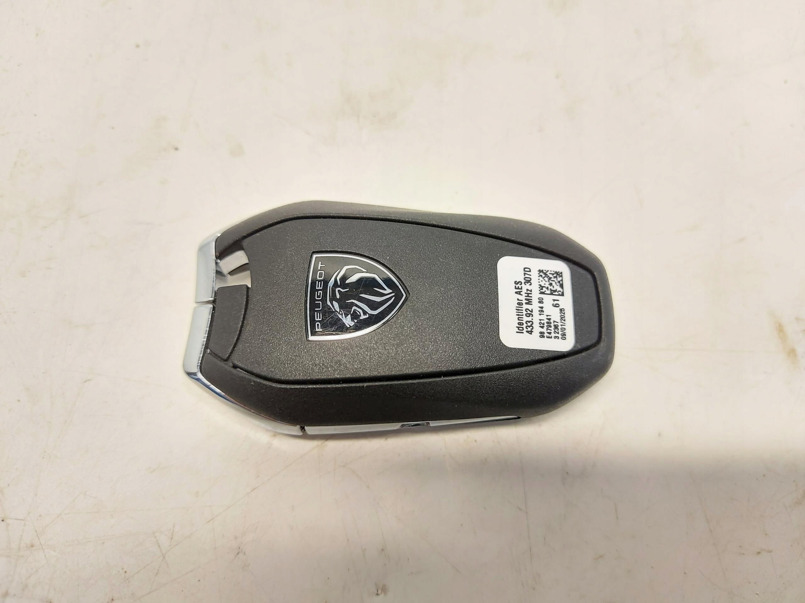 Peugeot 5008 III E5008 klíček pilot obal 9842119480