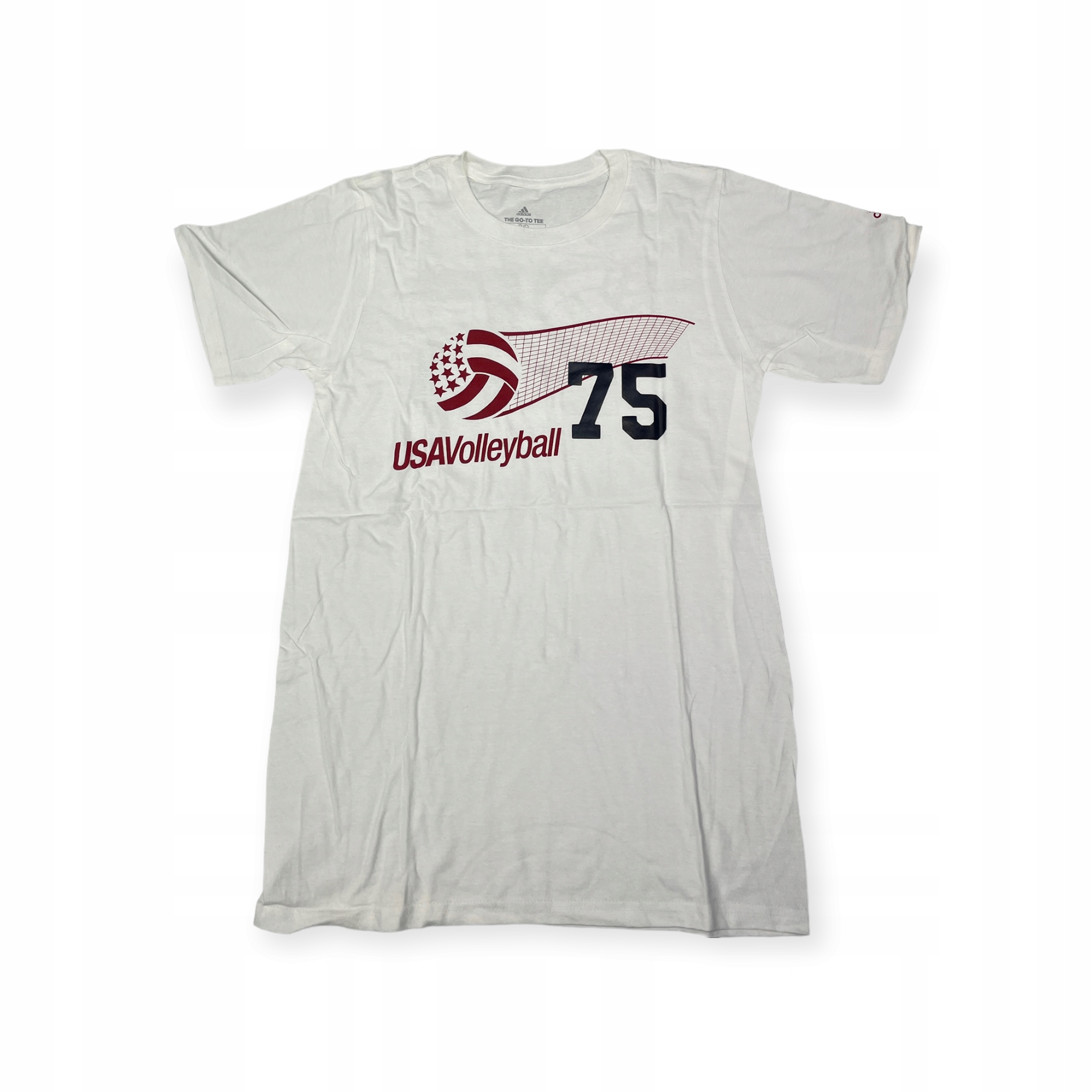 Koszulka męska biała ADIDAS VOLLEYBALL USA S 75