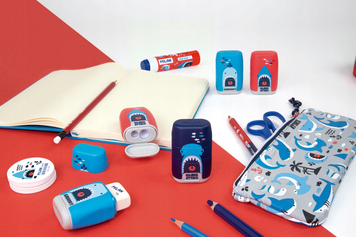 TEMPERÓWKO-GUMKA COMPACT SHARK ATTACK (16) 5348