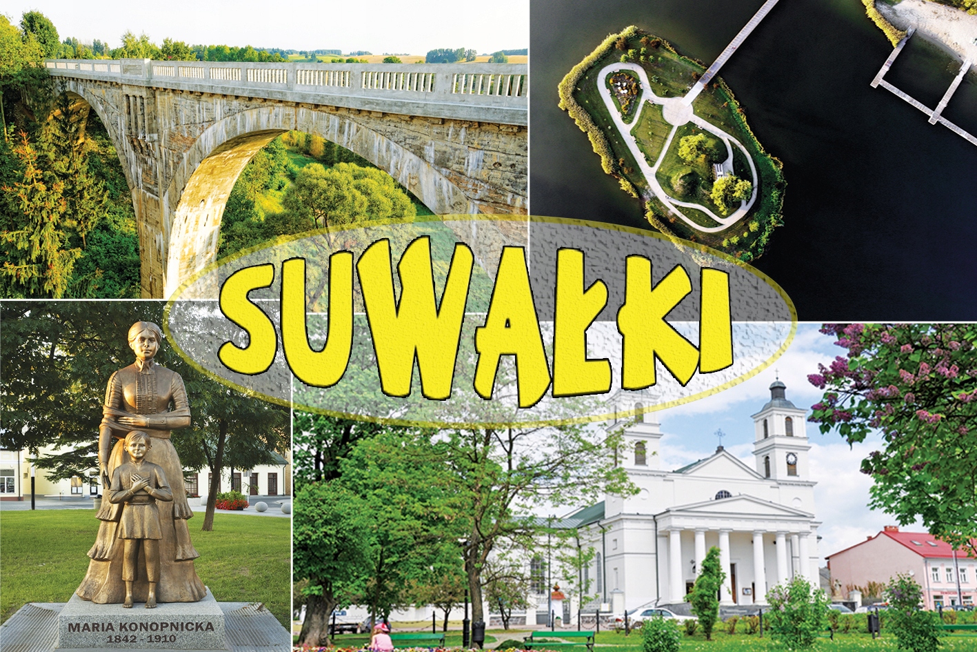 

Magnesy na lodówkę miasta Polski - Suwałki