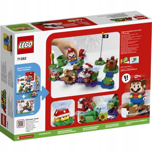 LEGO SUPER MARIO 71382 ZAWIKŁANE ZADANIE PIRANHA Liczba elementów 267